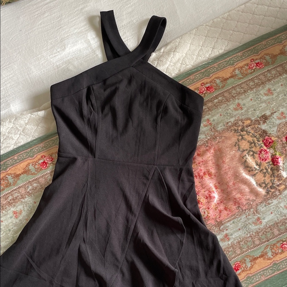 Bbonline|Halter Neck High Low Dress|Black|Medium|NWT